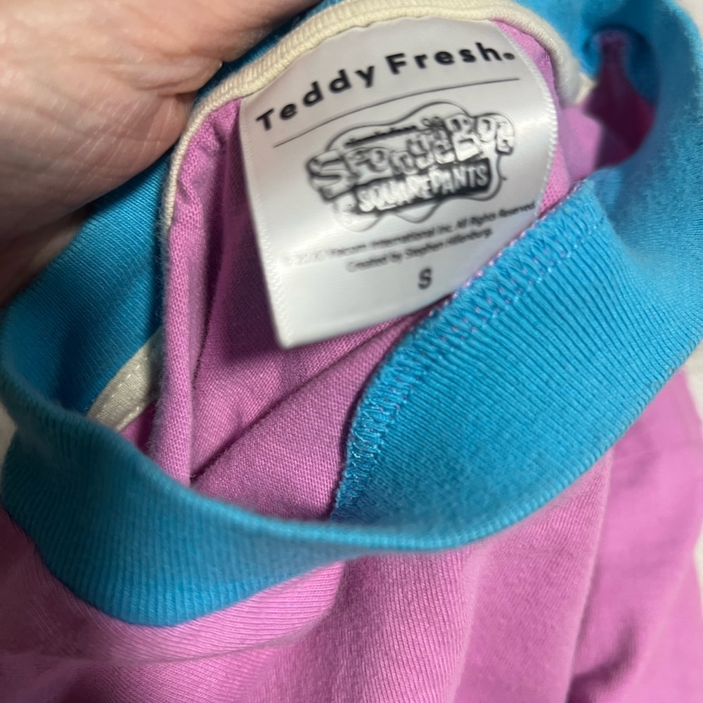 Teddy Fresh X Spongebob Classic Patch Tshirt (Pin… - image 5